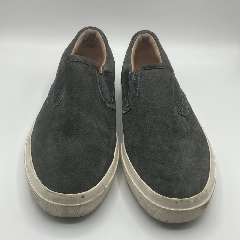 Vince Dark Grey Water Repellant Slip On Sneaker Shoes Men's Size 9.5 - Picture 4 of 13